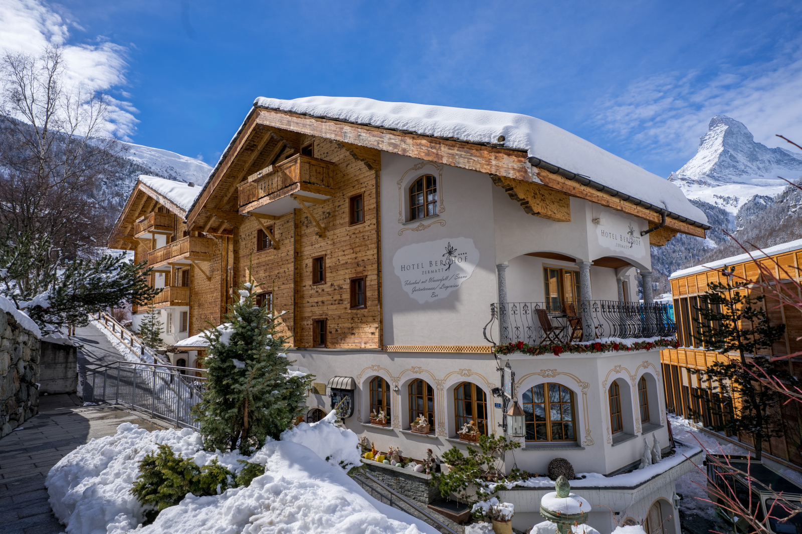 Hotel Berghof in Zermatt, Switzerland